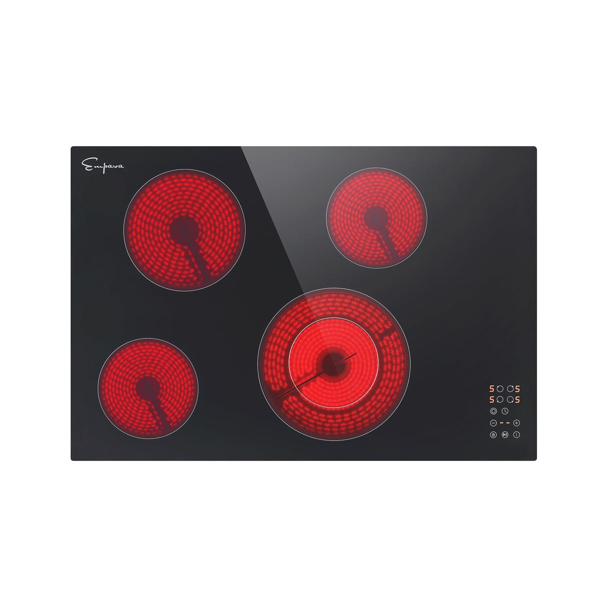 Empava 30 in Black Electric Radiant Cooktop - 30REC12