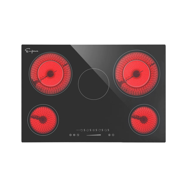 Empava 30 in Black Electric Radiant Cooktop - 30REC13