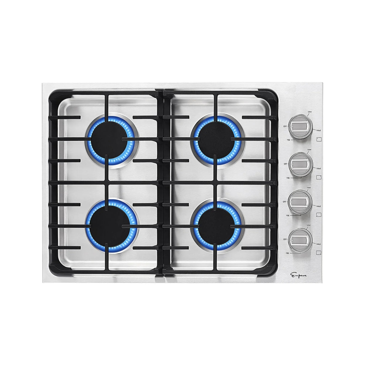 Empava 30 in. Built-in Stainless Steel Gas Cooktop - 30GC33