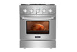 Empava 30" Pro-Style Slide-In Single Oven Gas Range - 30GR07