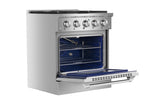 Empava 30" Pro-Style Slide-In Single Oven Gas Range - 30GR07