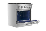 Empava 30" Pro-Style Slide-In Single Oven Gas Range - 30GR07