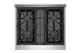 Empava 30" Pro-Style Slide-In Single Oven Gas Range - 30GR07