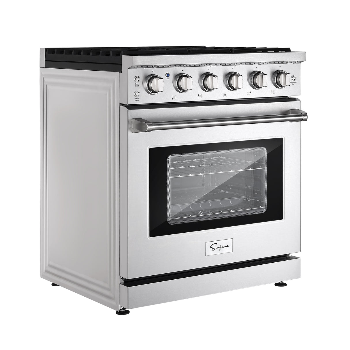 Empava 30" Pro-Style Slide-in Single Oven Gas Range - 30GR10