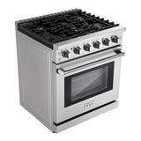 Empava 30" Pro-Style Slide-in Single Oven Gas Range - 30GR10