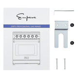 Empava 30" Pro-Style Slide-in Single Oven Gas Range - 30GR10