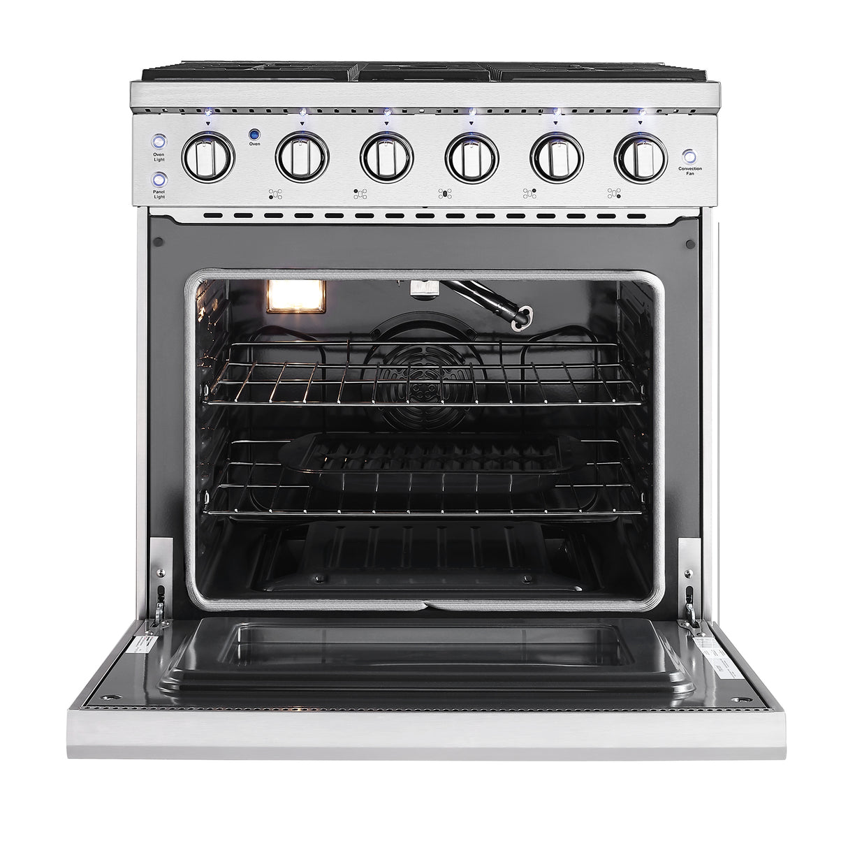 Empava 30" Pro-Style Slide-in Single Oven Gas Range - 30GR10