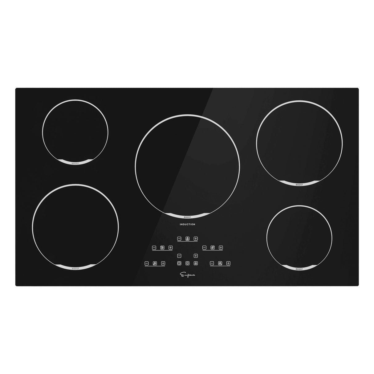 Empava 36 in 5 Elements Black Induction Cooktop - 36EC01