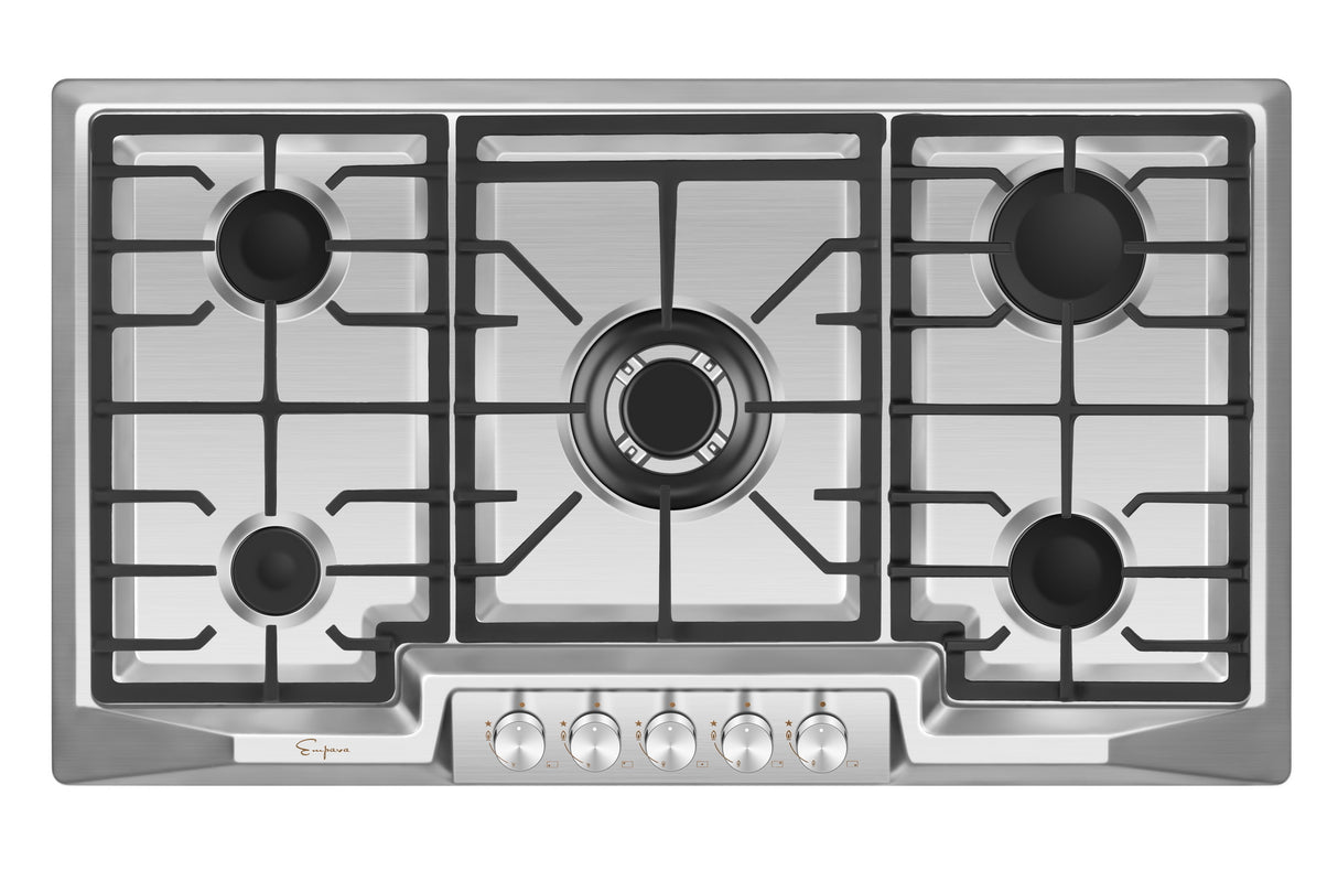 Empava 36 in Built-in Gas Cooktops - 36GC23