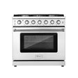 Empava 36" Pro-Style Slide-in Single Oven Gas Range - 36GR11