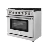 Empava 36" Pro-Style Slide-in Single Oven Gas Range - 36GR11