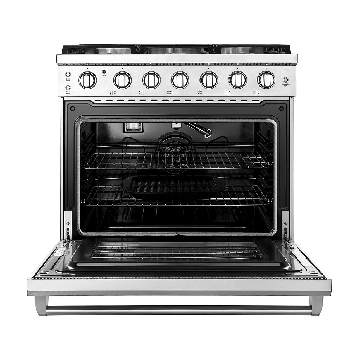 Empava 36" Pro-Style Slide-in Single Oven Gas Range - 36GR11