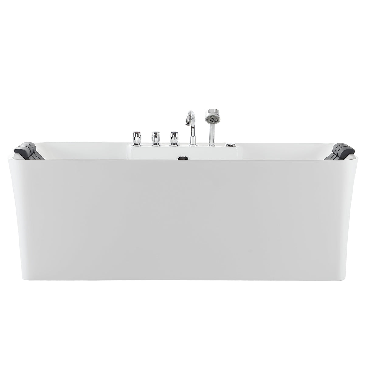 Empava 67 in. Whirlpool Freestanding Acrylic Bathtub - EMPV-67AIS16