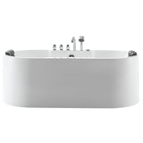 Empava 67 in. Whirlpool Acrylic Freestanding Bathtub - EMPV-67AIS17