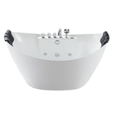 Empava 67 in. Whirlpool Freestanding Acrylic Bathtub - EMPV-67AIS10