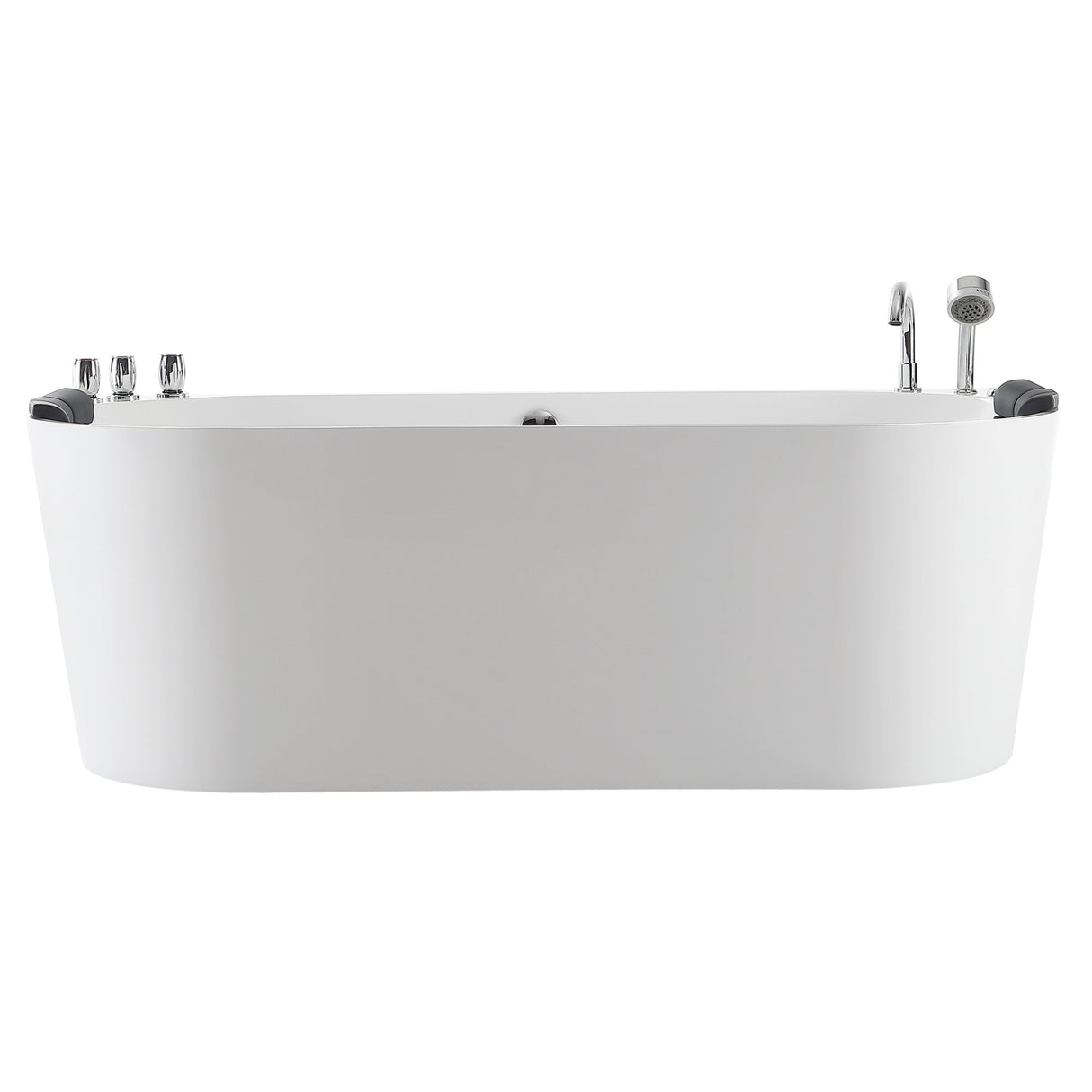 Empava 71 in. Whirlpool Acrylic Alcove Bathtub - EMPV-71AIS08