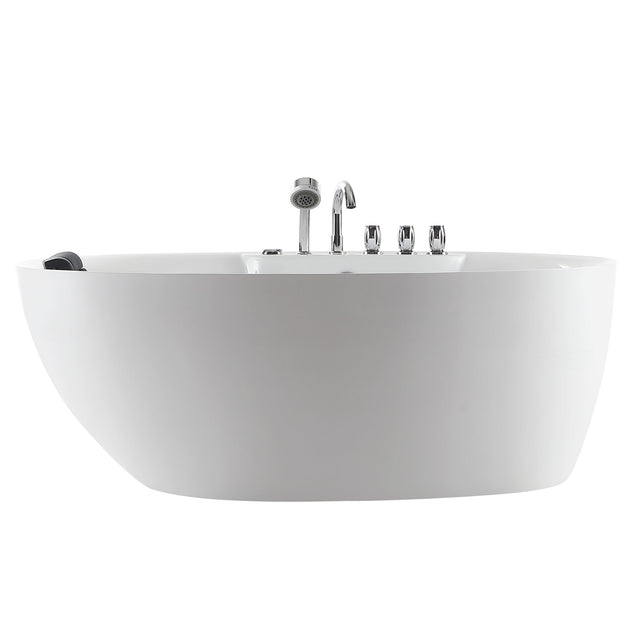 Empava 71 in. Whirlpool Freestanding Acrylic Bathtub - EMPV-71AIS14