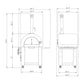 Empava Outdoor Wood Fired Pizza Oven with Side Table, EMPV-PG05