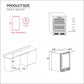 Empava 24" 140 Can Beverage Cooler, EMPV-BR02S
