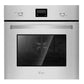 Empava 24" Single Natural Gas Wall Oven - 2.3 cu. ft., EMPV-24WO09