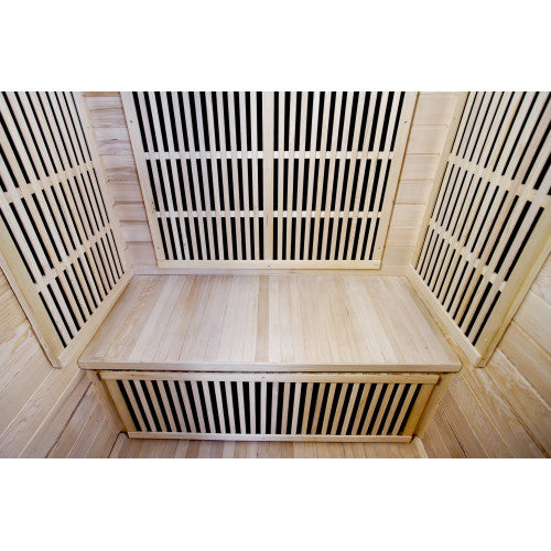 Evansport 2-Person Indoor Infrared Sauna bench