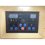 Evansport 2-Person Indoor Infrared Sauna digital keypad