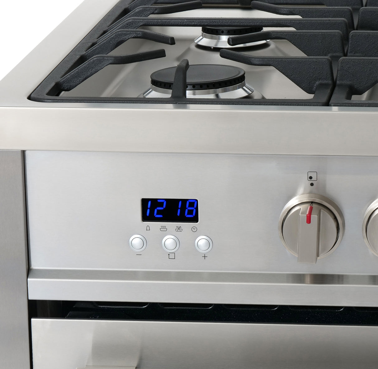 Cosmo Commercial-Style 36" 3.8 cu. ft. Single Oven Dual Fuel Range with 8 Function Convection Oven in Stainless Steel