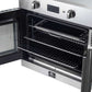 FORNO Asti 30" 3.58 cu. ft. French Door Electric Wall Oven with Air Fry, Self-Clean and Sous Vide, FBOEL1333-30