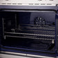 FORNO Gallico 30" 7.36 cu. ft. French Door Double Electric Wall Oven with Telescopic Racks, Air Fry, Self-Clean and Sous Vide, FBOEL1388-30