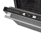 FORNO Romano 24" Built-In Tall Tub Dishwasher in Stainless Steel, FDWBI8035-24S