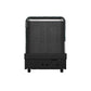 FORNO Espresso Pozzo 24" Built-In Dishwasher in Black with Stainless Steel Handles, FDWBI8067-24BLK
