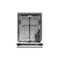 FORNO Pozzo 24" Built-In Tall Tub Dishwasher in Stainless Steel, FDWBI8067-24S