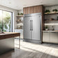 FORNO Appliance Package - 48" Gas Range and 60" Refrigerator with Modern Grill Trim, FBDL-018-03CAUS