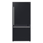 FORNO Espresso Package - 30" Electric Range and Refrigerator in Black with Stainless Steel Handles, FBDL-003-02US