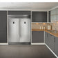 FORNO Appliance Package - 30" Gas Range, 30" Range Hood, 60" Refrigerator, Dishwasher, Microwave Drawer, AP-FFSGS6276-30-W-8