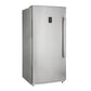 FORNO Appliance Package - 30" Gas Range, 30" Range Hood, 60" Refrigerator, AP-FFSGS6276-30-W-4