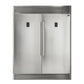 FORNO Appliance Package - 48" Gas Range, Range Hood, 60" Refrigerator, Dishwasher, Microwave Drawer, Wine Cooler, AP-FFSGS6244-48-22