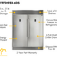 FORNO Appliance Package - 48 Inch Gas Range, Wall Mount Range Hood, 60 Inch Refrigerator, FBDL-018-02US