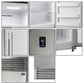 FORNO Appliance Package - 30" Dual Fuel Range, 30" Range Hood, 60" Refrigerator, AP-FFSGS6125-30-W-4