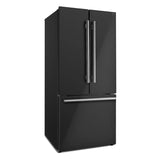 Forno 30" French Door Refrigerator with Bottom Freezer 17.5 Cu.Ft. Capacity