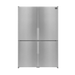 FORNO Appliance Package - 48" Gas Range, Dishwasher, 48" Refrigerator, Microwave Drawer, AP-FFSGS6244-48-12