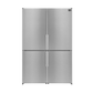 FORNO Appliance Package - 48" Gas Range, Dishwasher, 48" Refrigerator, AP-FFSGS6244-48-11