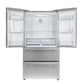 FORNO Appliance Package - 48" Gas Range, Range Hood, 36" Refrigerator, Dishwasher, Microwave Drawer, AP-FFSGS6244-48-18