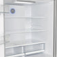 FORNO Moena 40" 19.2 cu. ft. French Door Built-In Refrigerator in Stainless Steel with Ice Maker and Modern Trim Kit, FFRBI1820-40MG