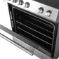 FORNO Espresso Package - 30" Electric Range and Refrigerator in Stainless Steel, FBDL-003-01US
