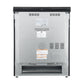 FORNO Espresso Leonardo 30" 5 cu. ft. Electric Range in Black with Stainless Steel Handles, FFSEL6012-30BLK