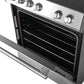 FORNO Espresso Leonardo 30" 5 cu. ft. Electric Range in Stainless Steel, FFSEL6012-30