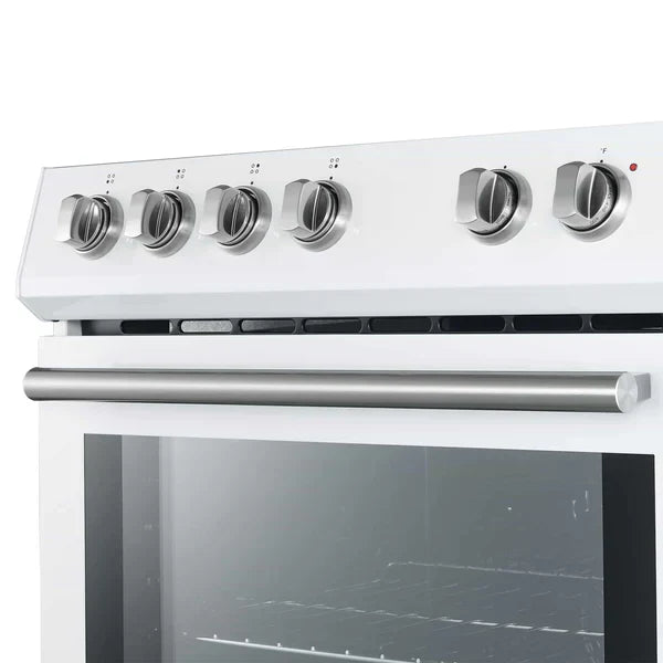 Forno Leonardo Espresso 30" Electric Range in White (FFSEL6012-30WHT)