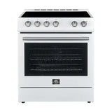 Forno Leonardo Espresso 30" Electric Range in White (FFSEL6012-30WHT)