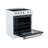 Forno Leonardo Espresso 30" Electric Range in White (FFSEL6012-30WHT)